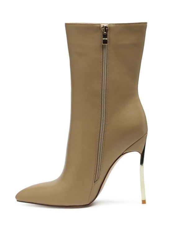 Over the Ankle Stiletto Boots