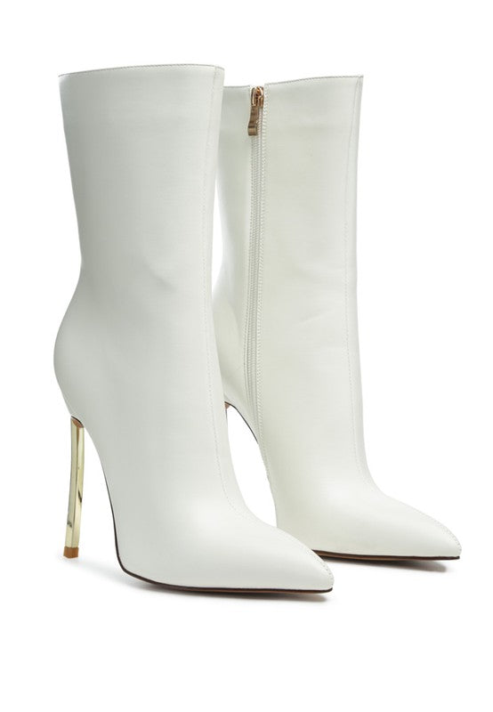 Over the Ankle Stiletto Boots