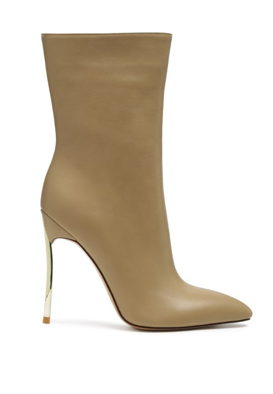 Over the Ankle Stiletto Boots