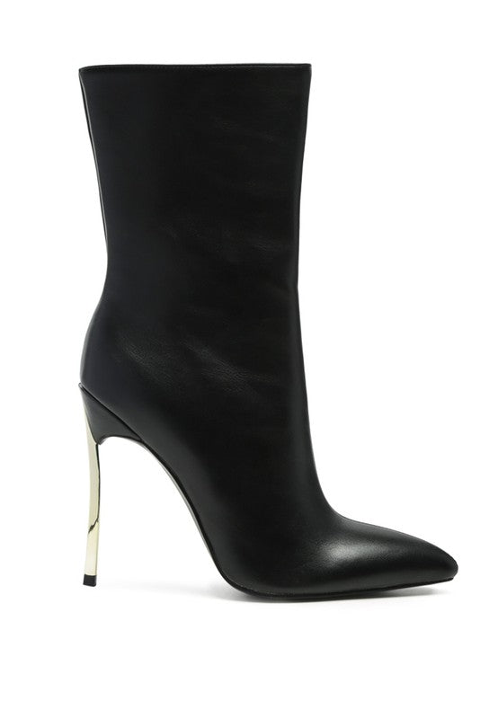 Over the Ankle Stiletto Boots