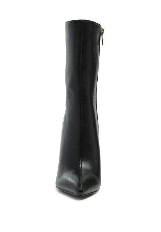 Over the Ankle Stiletto Boots