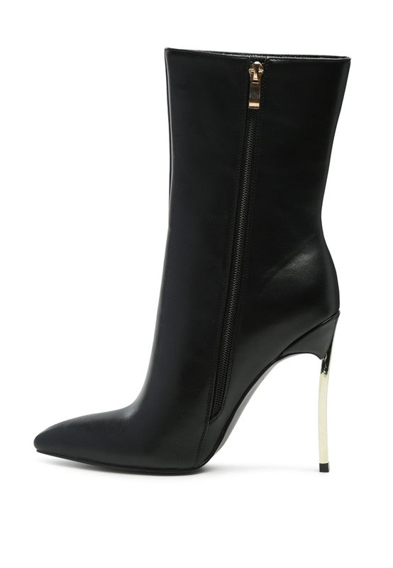 Over the Ankle Stiletto Boots