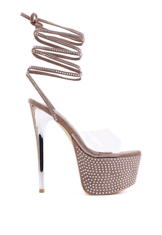 Sugar Diamanté Heels