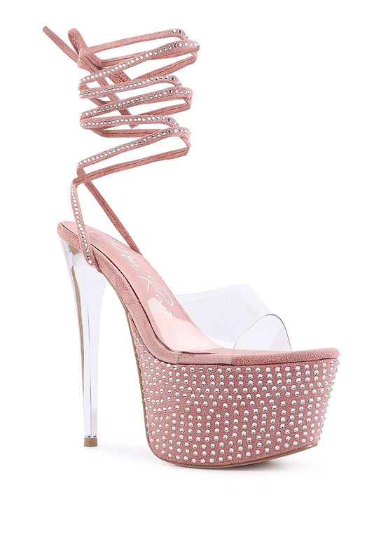 Sugar Diamanté Heels