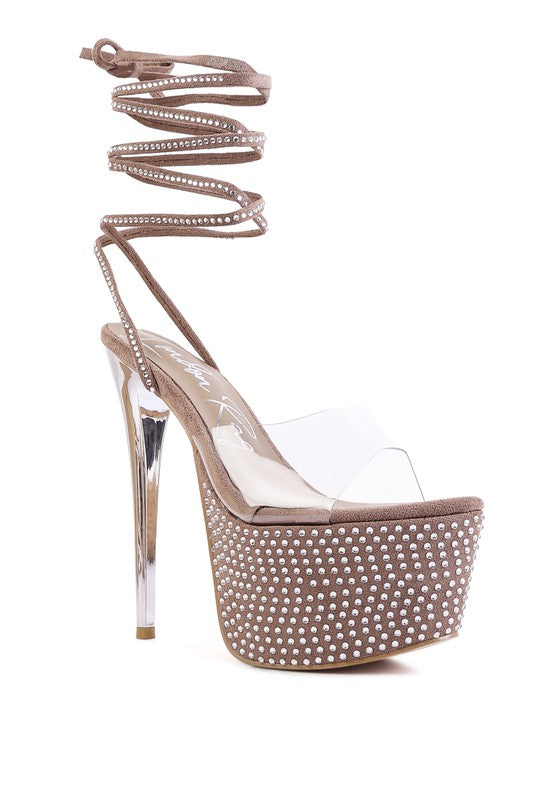 Sugar Diamanté Heels