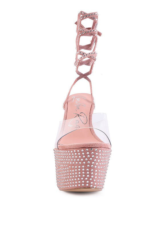 Sugar Diamanté Heels