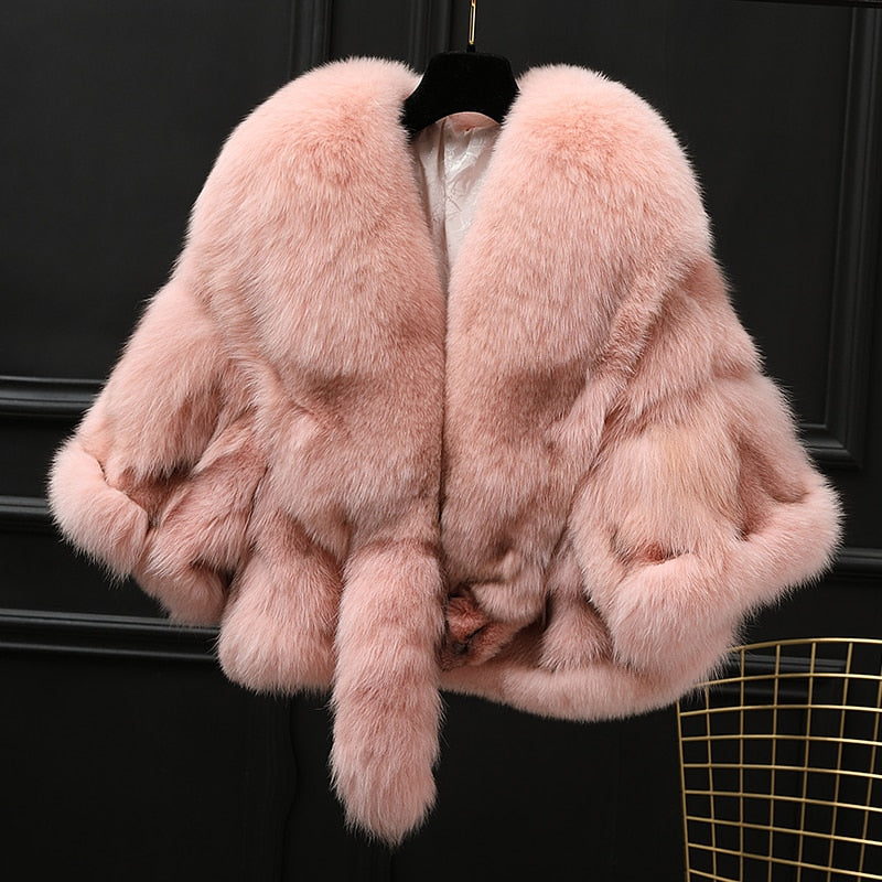 Faux Fur Collar Jacket