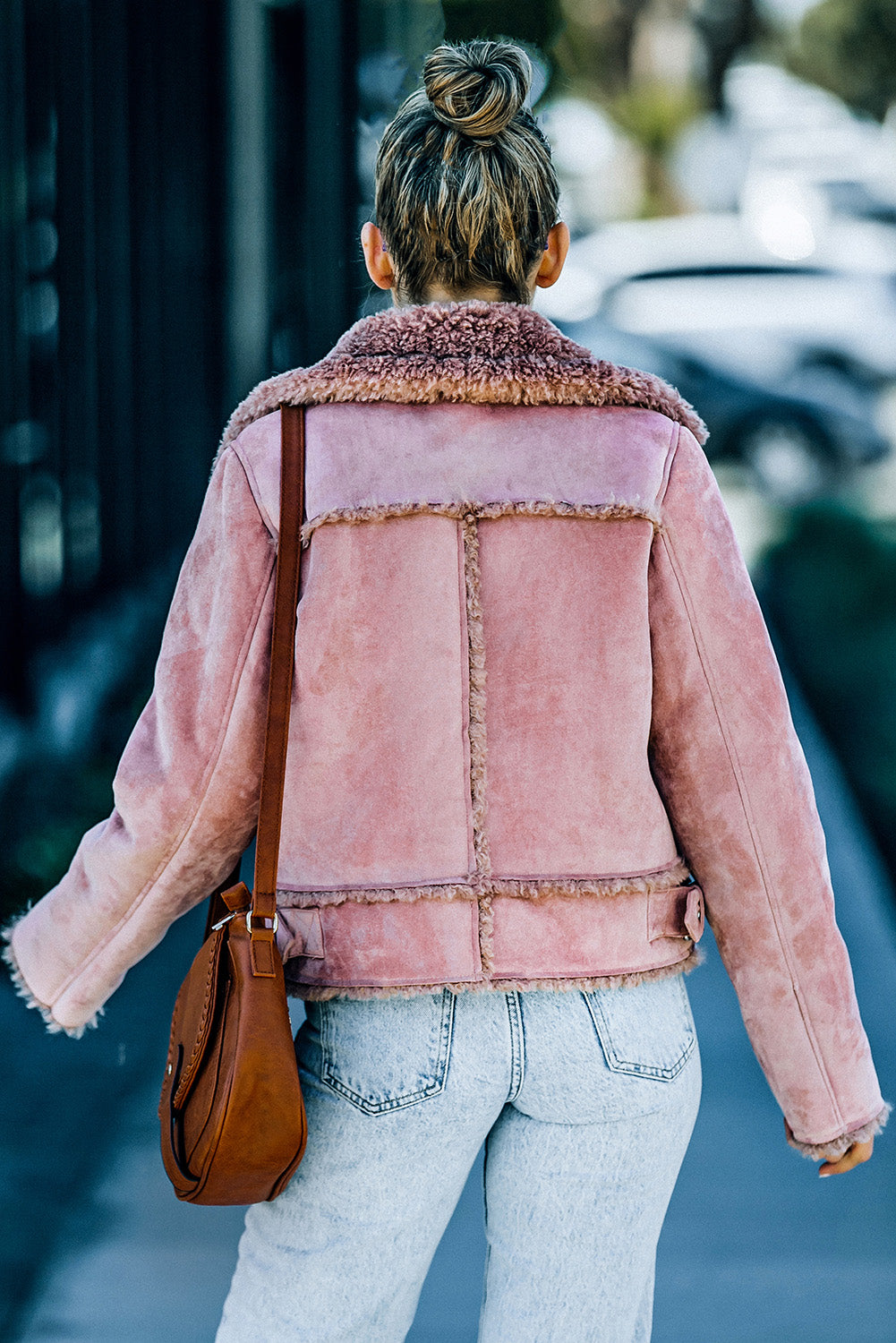 Plush Suede Jacket